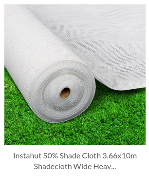  Instahut 90% Sun Shade Cloth Shadecloth Sail Roll Mesh... 